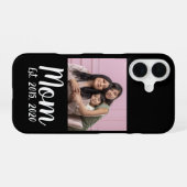 Zwarte Moeder Gevestigde Script iPhone 16 Hoesje (Achterkant horizontaal)