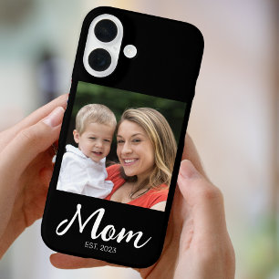 Zwarte Moeder Gevestigde Scriptie Foto Case-Mate  iPhone 16 Hoesje