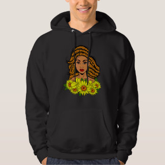 Zwarte Moeder Leraar Verpleegster Opgeleide Sista  Hoodie