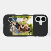 Zwarte Moeder Opgericht Script Case-Mate iPhone Ho 16 Hoesje (Achterkant horizontaal)