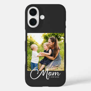 Zwarte Moeder Opgericht Script Case-Mate iPhone Ho 16 Hoesje