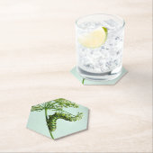 Zwarte moerasstaart met staartpeterselie kartonnen onderzetters (Insitu)