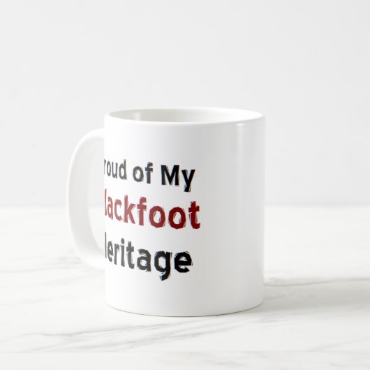 zwarte mok koffie - erfgoed (Voorkant links)