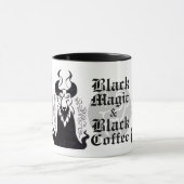 Zwarte Mok met Magic & Black Coffee (Midden)