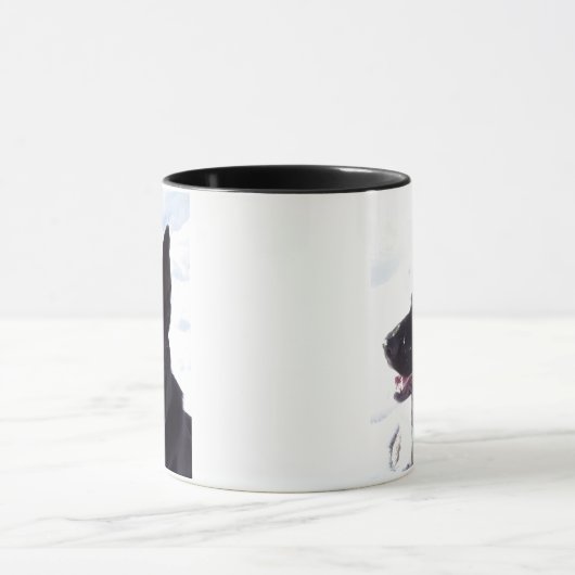 Zwarte Mok Shepherd (Midden)