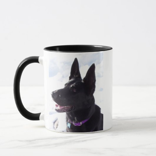 Zwarte Mok Shepherd (Links)