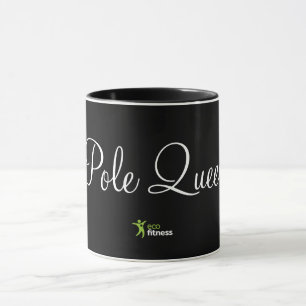 Zwarte Mok van 11 oz   Eco Fitness Pole Queen