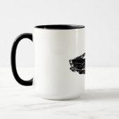 Zwarte mok van 1965 GTO-koffie (Links)