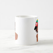 Zwarte Mok voor tranen van de vrouw BLM (Center)