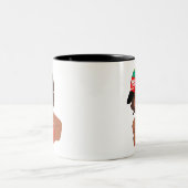 Zwarte Mok voor tranen van de vrouw BLM (Center)