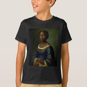 Zwarte Mona Lisa Zwarte Geschiedenis Maand Vrouw Z T-shirt