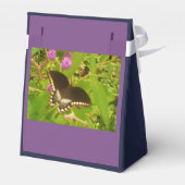 Zwarte Monarch Gift Bedankdoosjes (Achterkant)