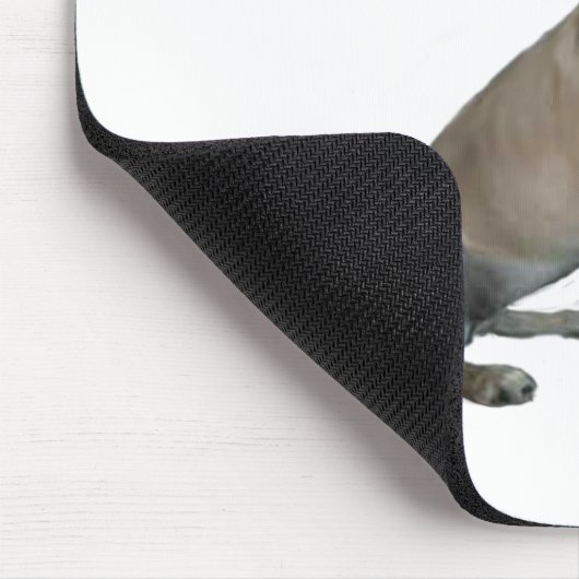 Zwarte Mond Cur #1 Muismat (Hoek)