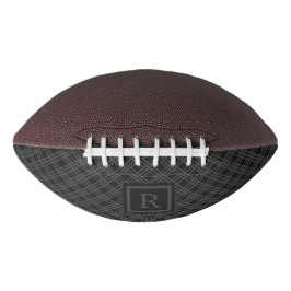 Zwarte Monogram American Football