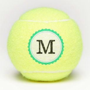 Zwarte Monogram Professional Modern #11 Tennisballen
