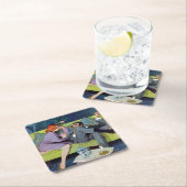 Zwarte Monte's laatste RAID Kartonnen Onderzetters (Insitu)