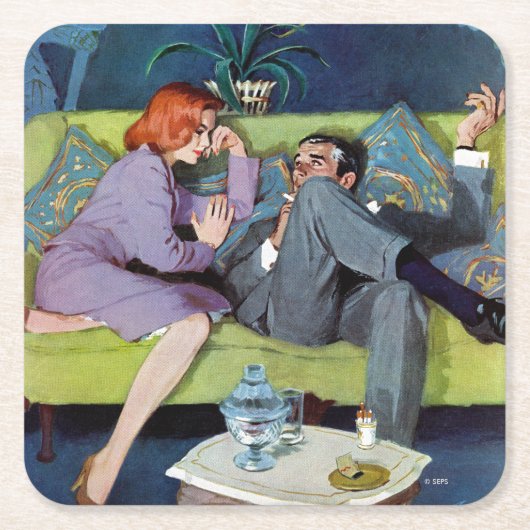 Zwarte Monte's laatste RAID Kartonnen Onderzetters (Voorkant)