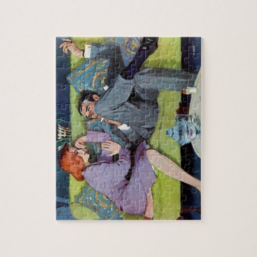 Zwarte Monte's laatste RAID Legpuzzel (Verticaal)