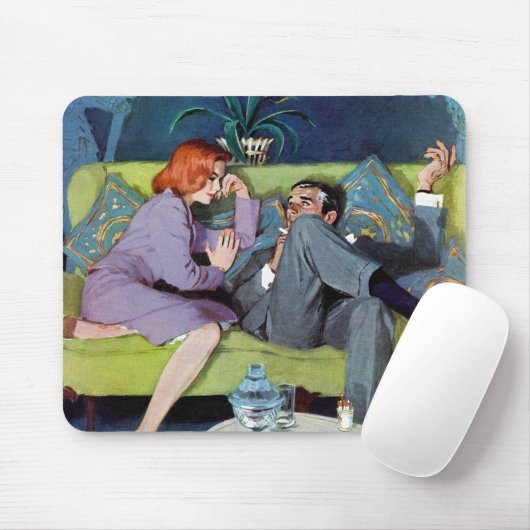 Zwarte Monte's laatste RAID Muismat (Met muis)