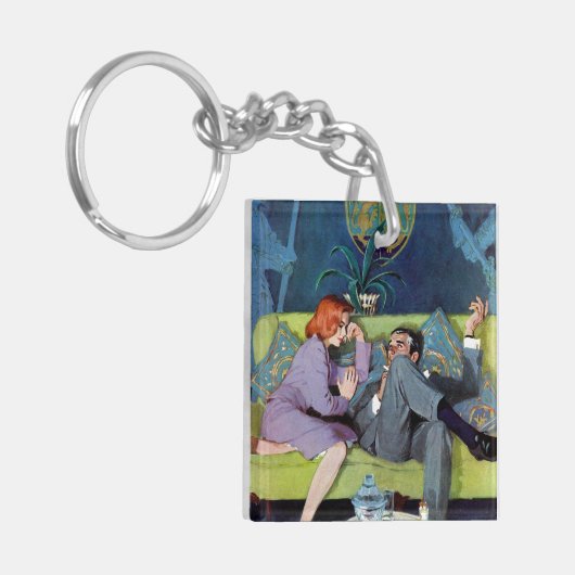 Zwarte Monte's laatste RAID Sleutelhanger (Voorkant Links)