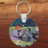 Zwarte Monte's laatste RAID Sleutelhanger (Voorkant)