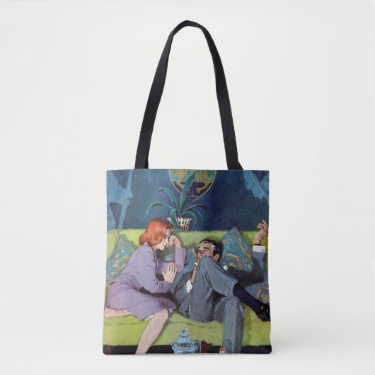Zwarte Monte's laatste RAID Tote Bag (Voorkant)