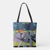 Zwarte Monte's laatste RAID Tote Bag (Achterkant)
