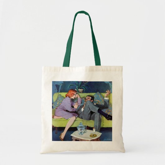 Zwarte Monte's laatste RAID Tote Bag (Voorkant)