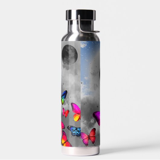 ZWARTE MOON THOR INSULATED FLES MET AANGEPASTE NAA (Links)