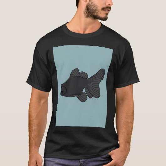 Zwarte Moor Goudvis T-shirt (Voorkant)