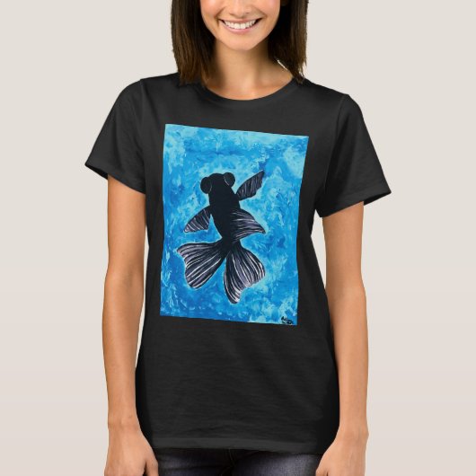 Zwarte Moor Goudvis T-shirt (Voorkant)