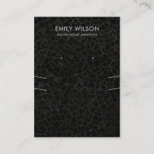 ZWARTE MOSAISCHE TEXTURE-KETTING VOOR HET ONDERZOE