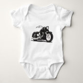 Zwarte motor romper (Voorkant)