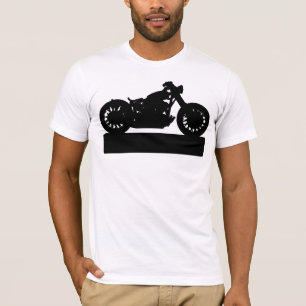 Zwarte motor t-shirt