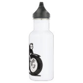 Zwarte motor waterfles  (Rechts)