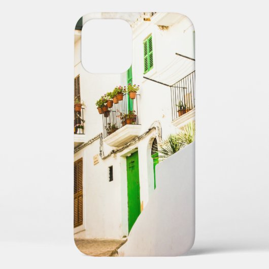 ZWARTE MOTORCYCLUS NEAR WHITWALL BUILING IN DAYTI Case-Mate iPhone CASE (Achterkant)