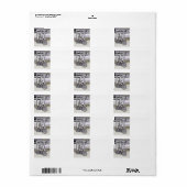 Zwarte Motorfietspolitie ww2 Etiket (Full Sheet)