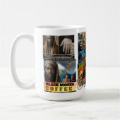 ZWARTE MOZES 2Mok Koffiemok (Links)