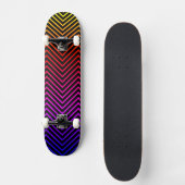 Zwarte MR. Persoonlijk Skateboard (Voorkant)