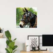 zwarte muil poster (Thuiskantoor)