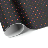 Zwarte & Multi Mini Polka Dots 02 Cadeaupapier (Rol Hoek)
