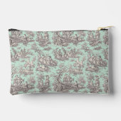 zwarte munt Toile de Jouy afgedrukt Etui (Achterkant)