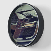 Zwarte Mustang klok (Hoek)