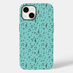 Zwarte muziek Case-Mate iPhone 14 hoesje