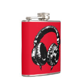 Zwarte muziek koptelefoons DJ Heupfles (Rechts)