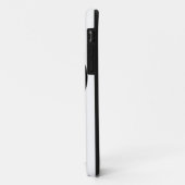 zwarte muzieknoot Case-Mate iPhone case (Achterkant/links)