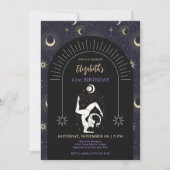 Zwarte Mystic Schorpioen Zodiac 21ste verjaardag Kaart (Voorkant)