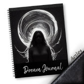 Zwarte Mystieke Vrouwen Dream Journal Meditatie Notitieboek