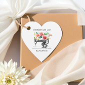 Zwarte naaimachine Tailor Boutique Bedankjes Labels