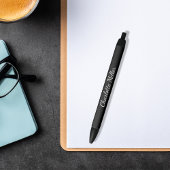 Zwarte naam script classic zwarte inkt pen